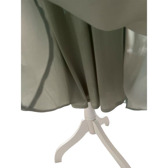 Positive Attitude Women's 2 Piece Light Green Polyester 4 Petite Maxi Dress - Picture 7 of 17